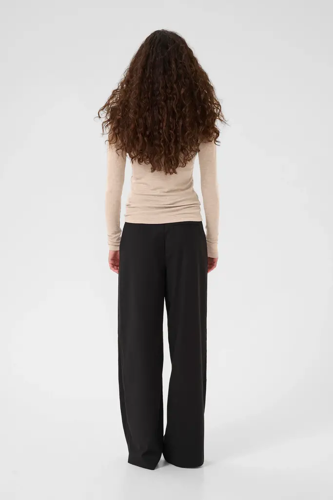 Gestuz Ninia wool rollneck - Sand melange
