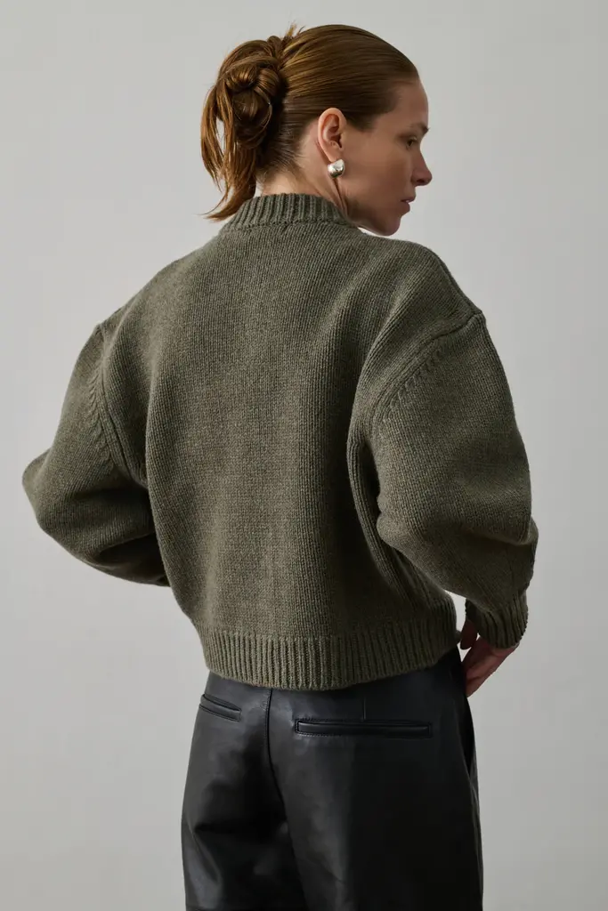 Soeur Leonard Cardigan - Gris Chiné