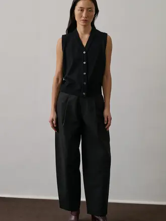 Soeur Chiara Knitted Vest - Noir