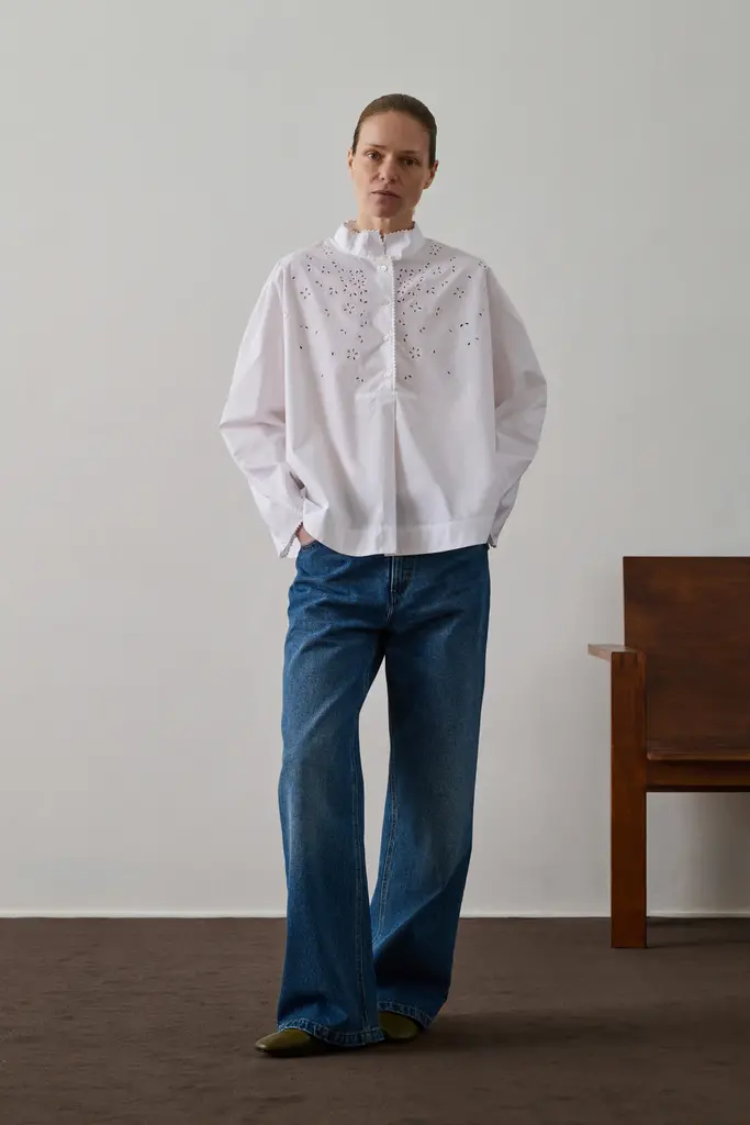 Soeur Greece Shirt - Blanc