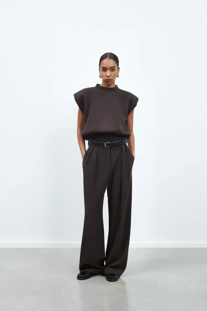Rhune Celine Pants - Dark Brown