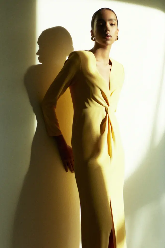 Rhune Elisa Dress - Yellow