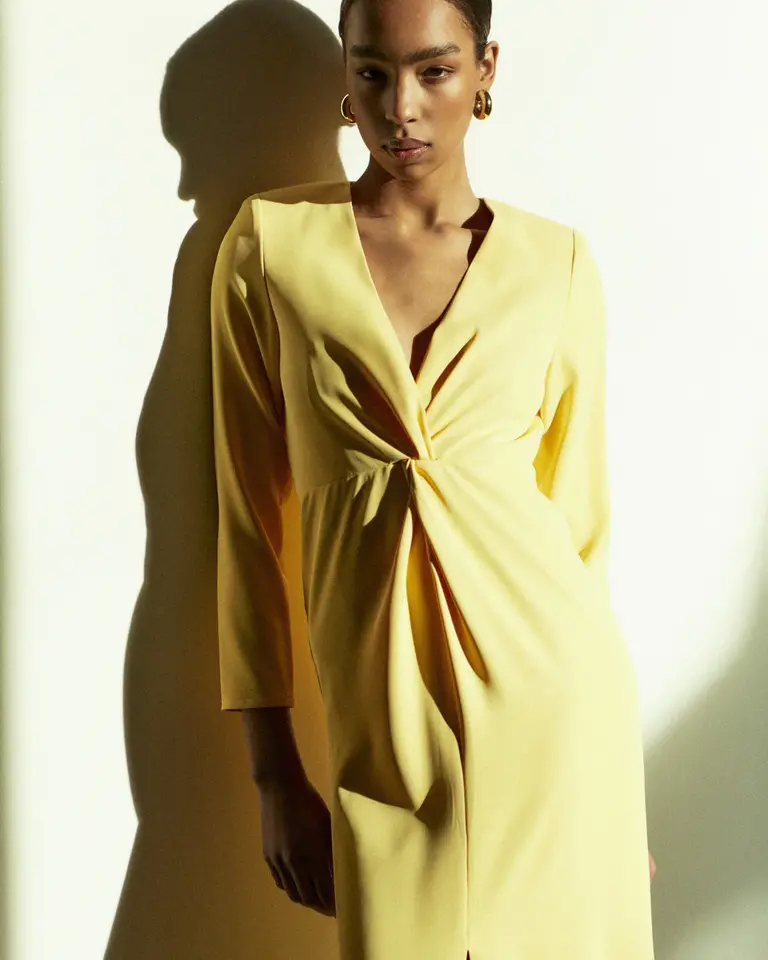 Rhune Elisa Dress - Yellow