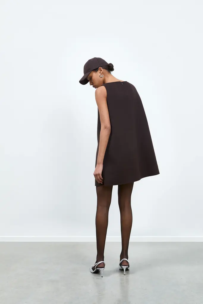 Rhune Barbara Dress Double Face - Brown