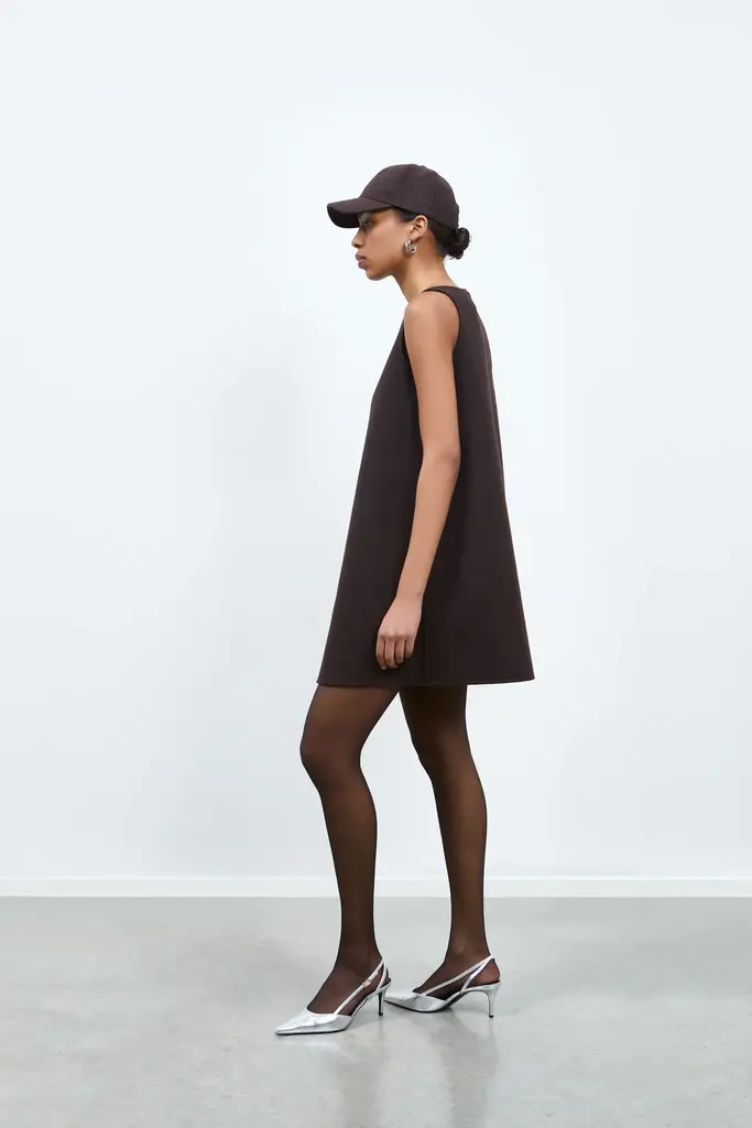 Rhune Barbara Dress Double Face - Brown