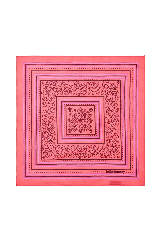 Lolly's Laundry Hemlock Bandana - Coral