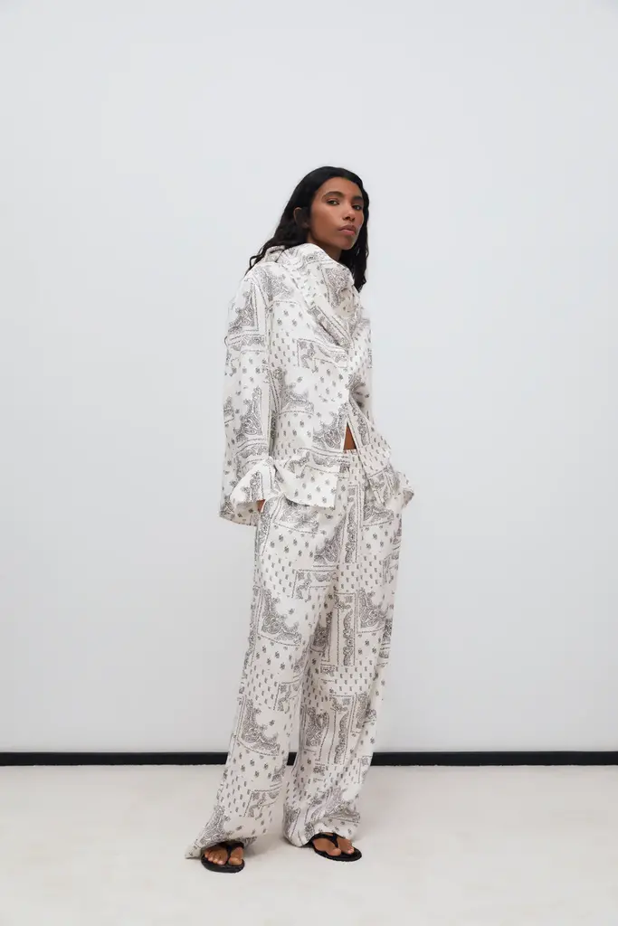 The New Society Anika Shirt - Anika Print