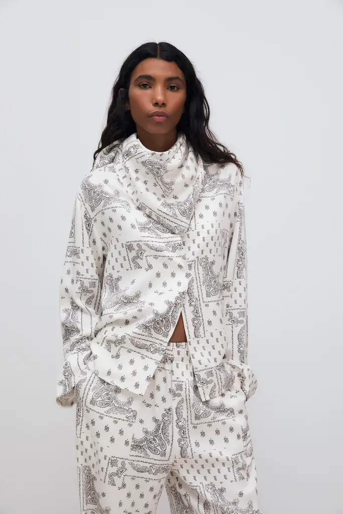 The New Society Anika Scarf - Anika Print