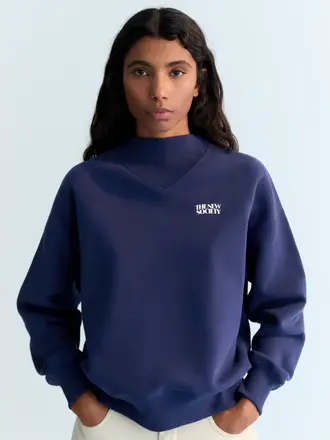 The New Society Lola Sweatshirt - Infinity Navy