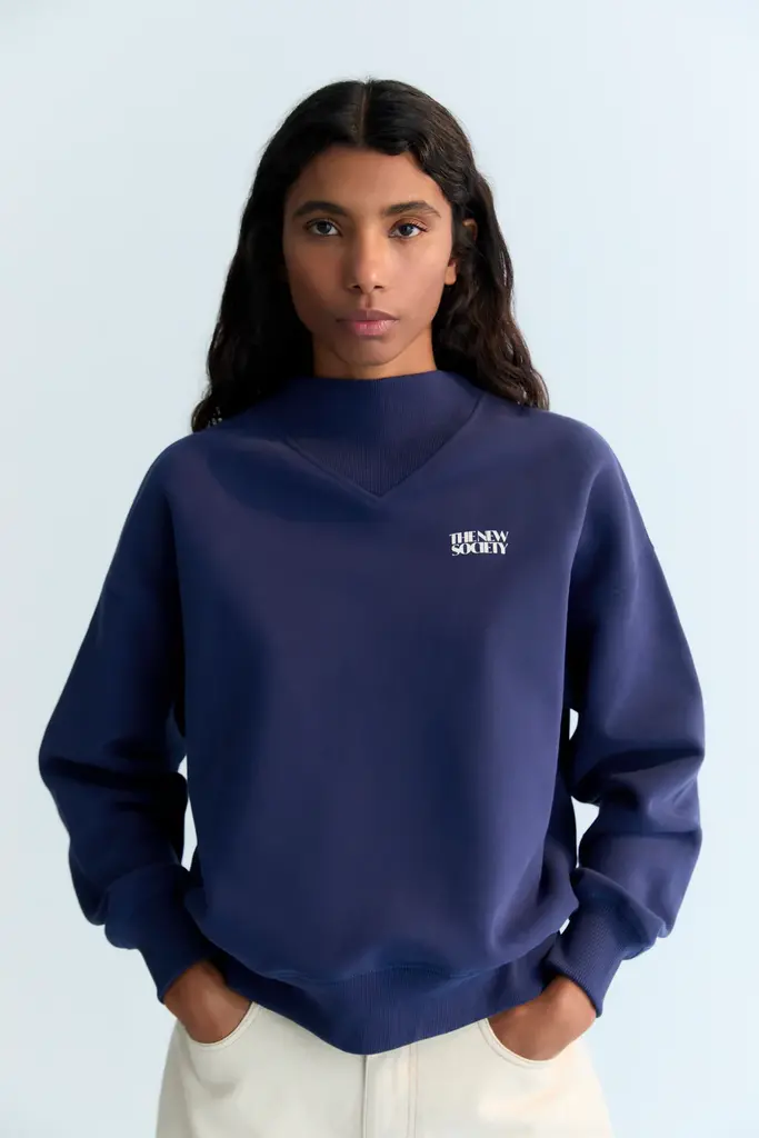 The New Society Lola Sweatshirt - Infinity Navy