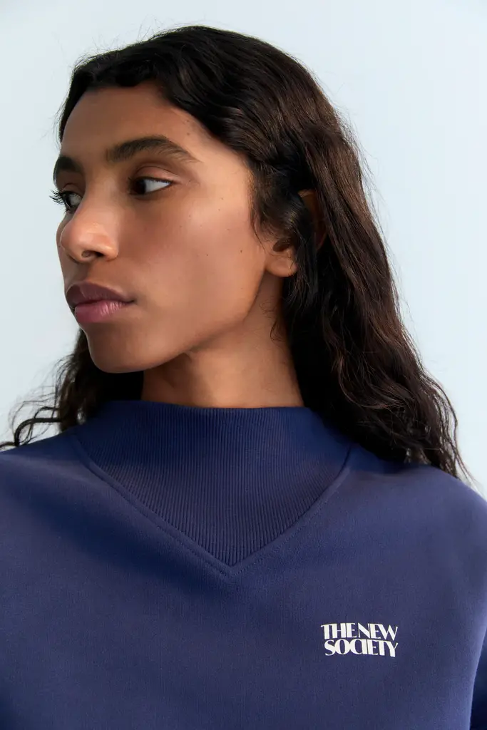 The New Society Lola Sweatshirt - Infinity Navy