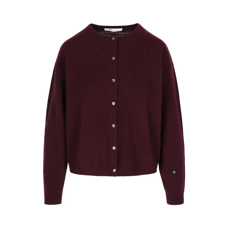 Raff Collective Alixe Cardigan - Bordeaux