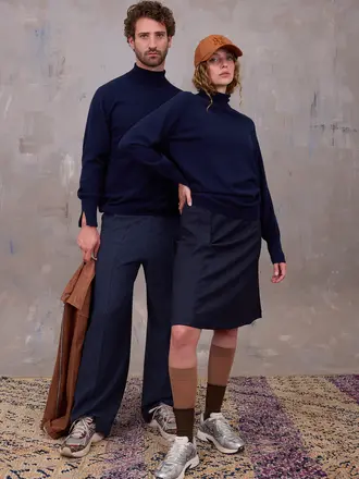 Nathalie Vleeschouwer Gaetan Turtleneck - Dark Navy