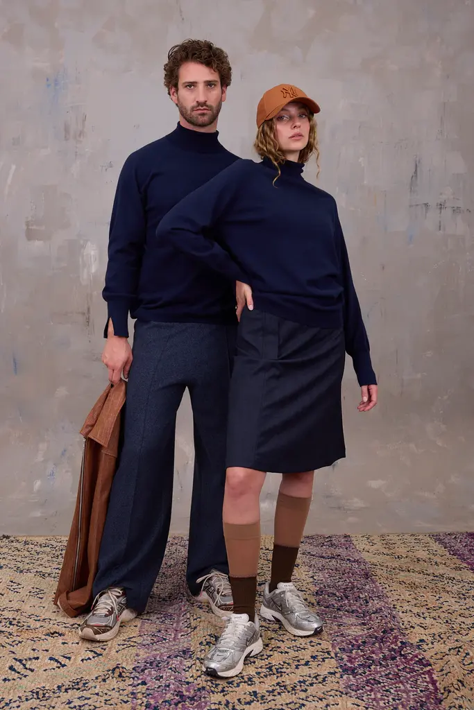 Nathalie Vleeschouwer Gaetan Turtleneck - Dark Navy