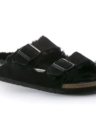 Birkenstock Arizona Shearling - Black
