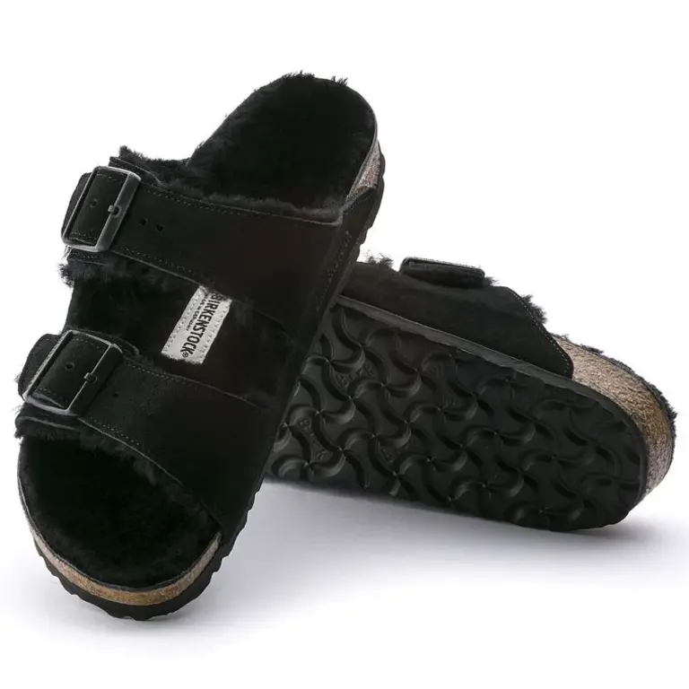 Birkenstock Arizona Shearling - Black