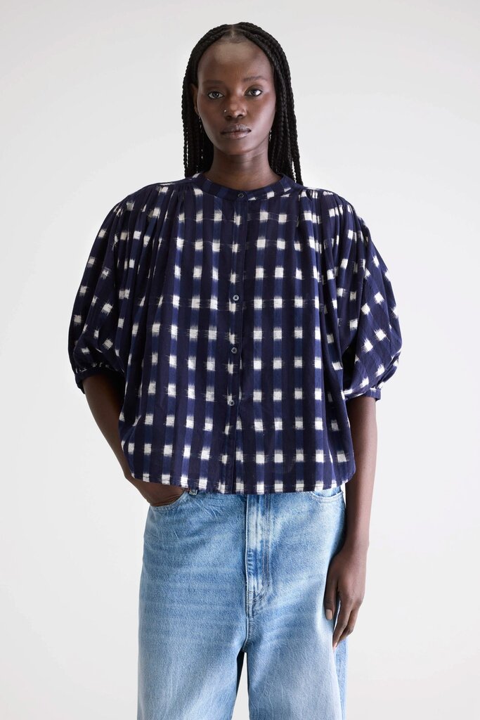 Bellerose Ink Blouse - Combo A (Blue Check)