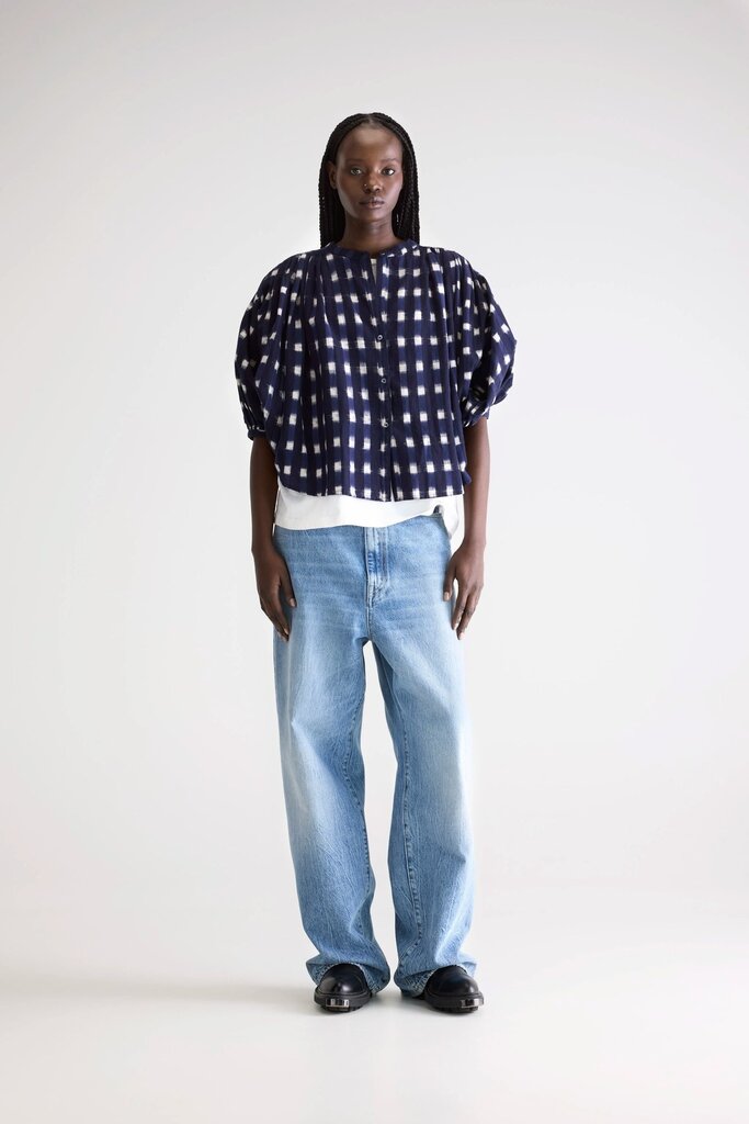 Bellerose Ink Blouse - Combo A (Blue Check)