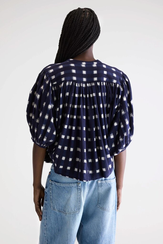 Bellerose Ink Blouse - Combo A (Blue Check)