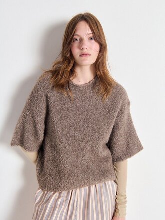 American Vintage Zolly Knit - Taupe Chine