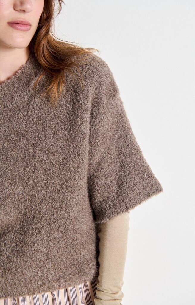 American Vintage Zolly Knit - Taupe Chine