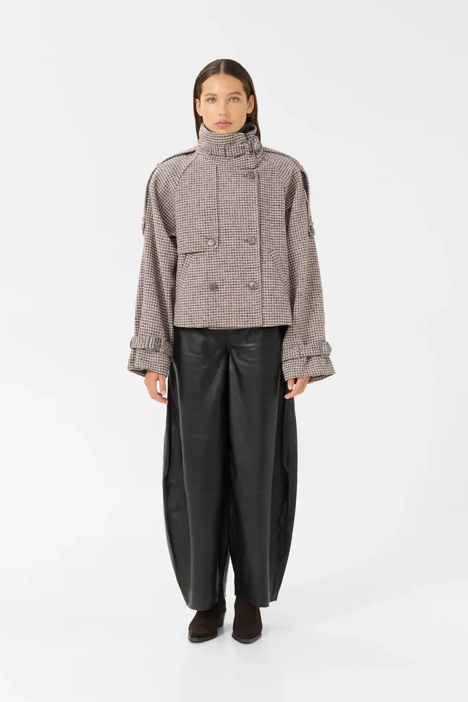 Gestuz Avic Short Jacket - Rose Dust/Grey