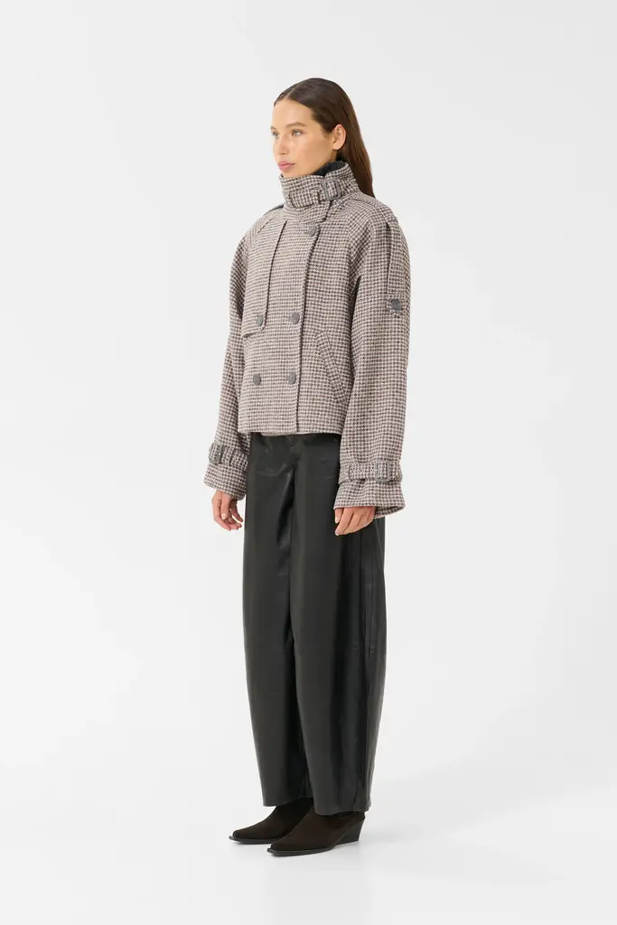 Gestuz Avic Short Jacket - Rose Dust/Grey