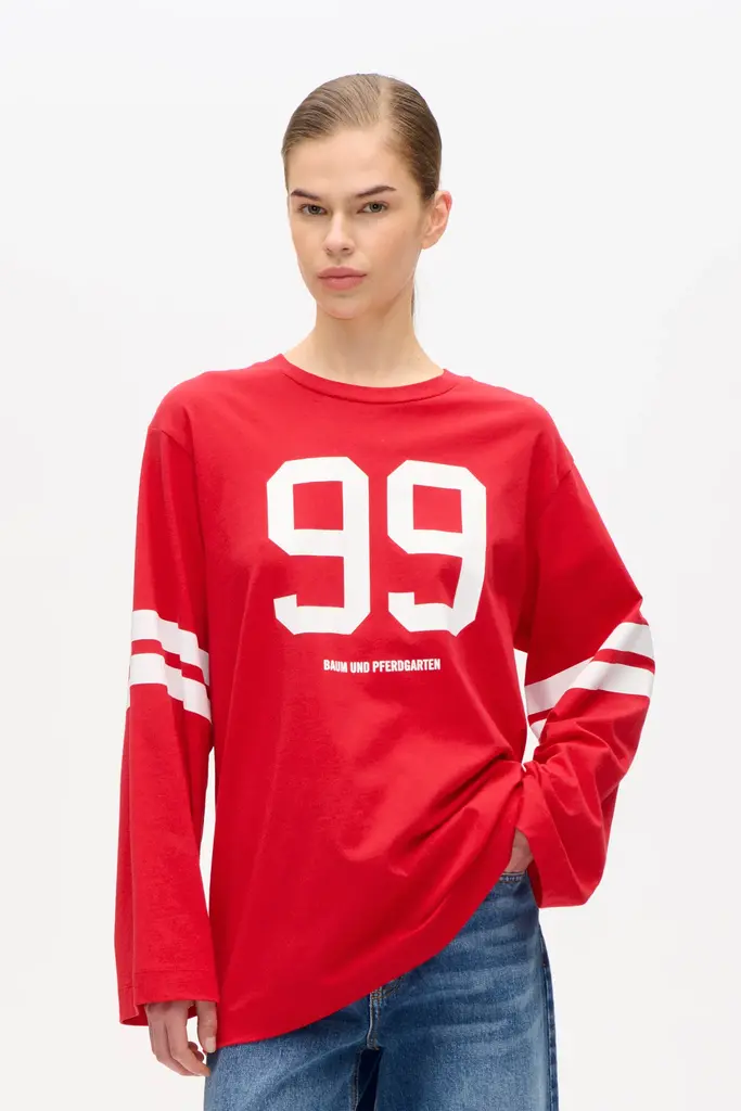 Baum und Pferdgarten Jeevana Longsleeve - Crimson Red