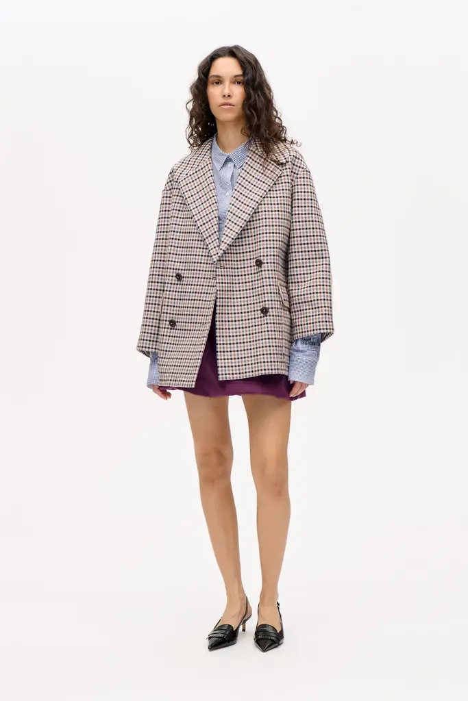 Baum und Pferdgarten Baticia Jacket - Brown Camel Check