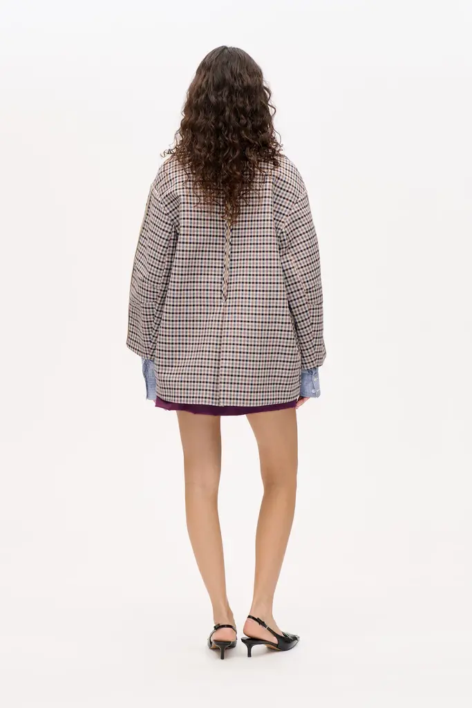 Baum und Pferdgarten Baticia Jacket - Brown Camel Check