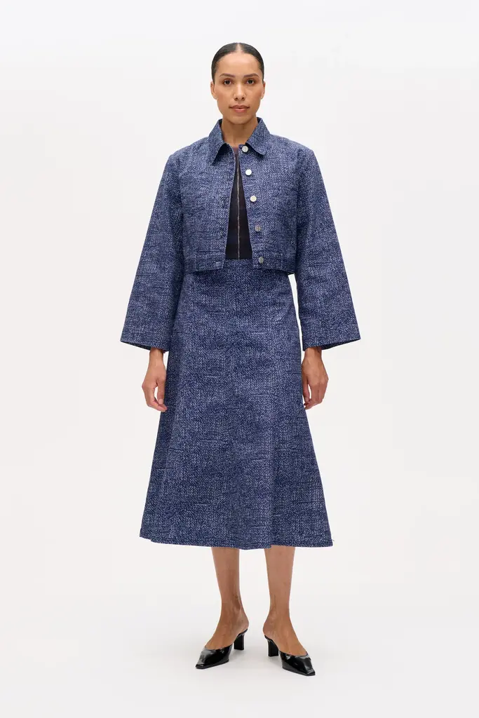 Baum und Pferdgarten Majsel Jacket - Printed Chunky Tweed