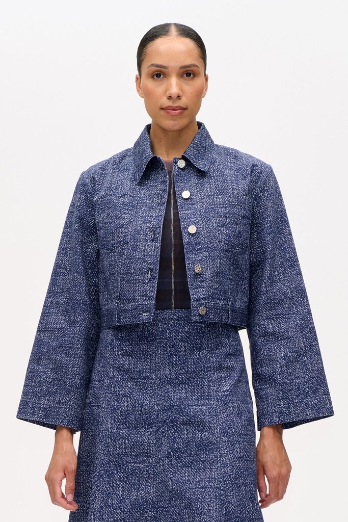 Baum und Pferdgarten Majsel Jacket - Printed Chunky Tweed