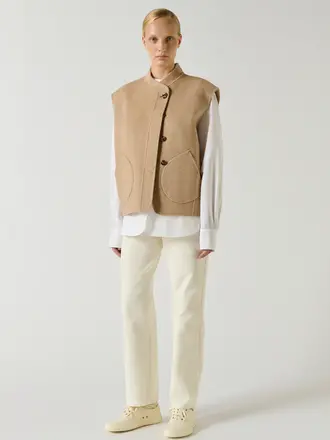 Soeur Adeline Jacket - Beige Chine
