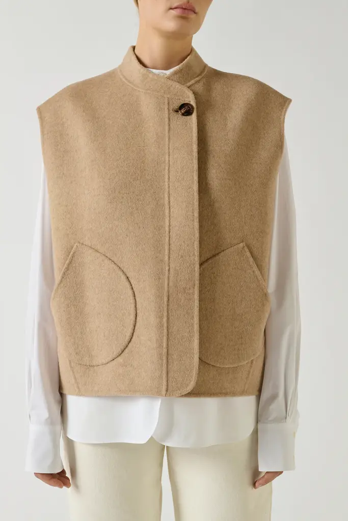 Soeur Adeline Jacket - Beige Chine