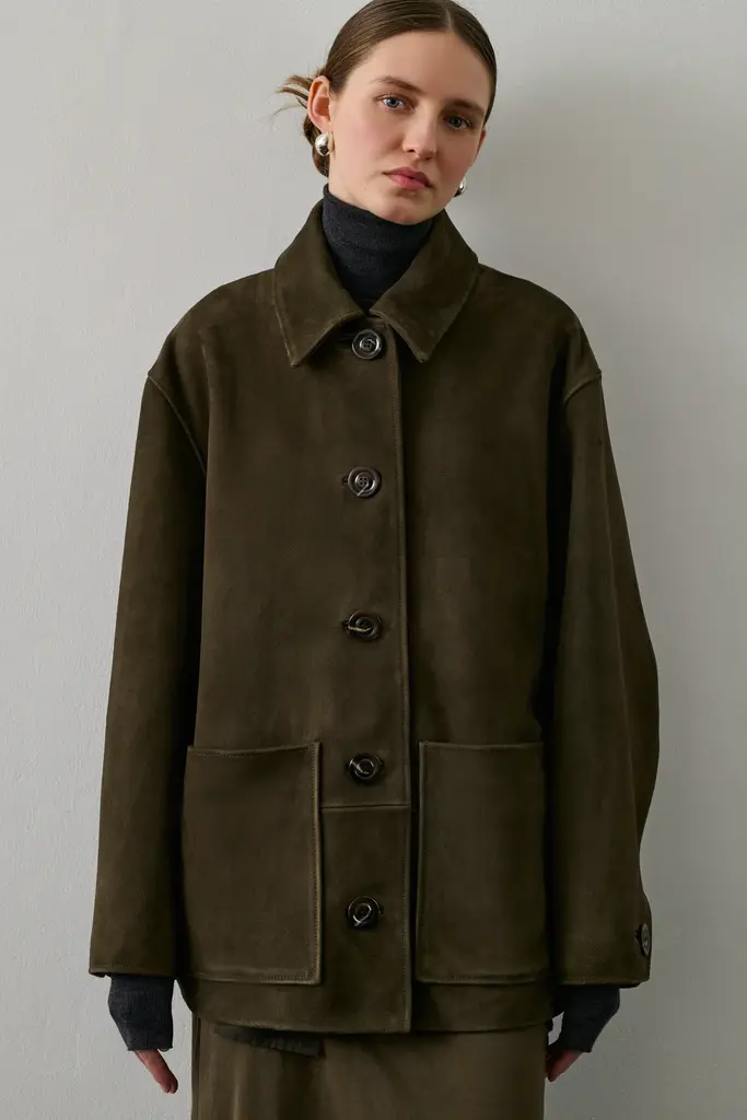 Soeur Vincenzo Jacket - Kaki Fonce