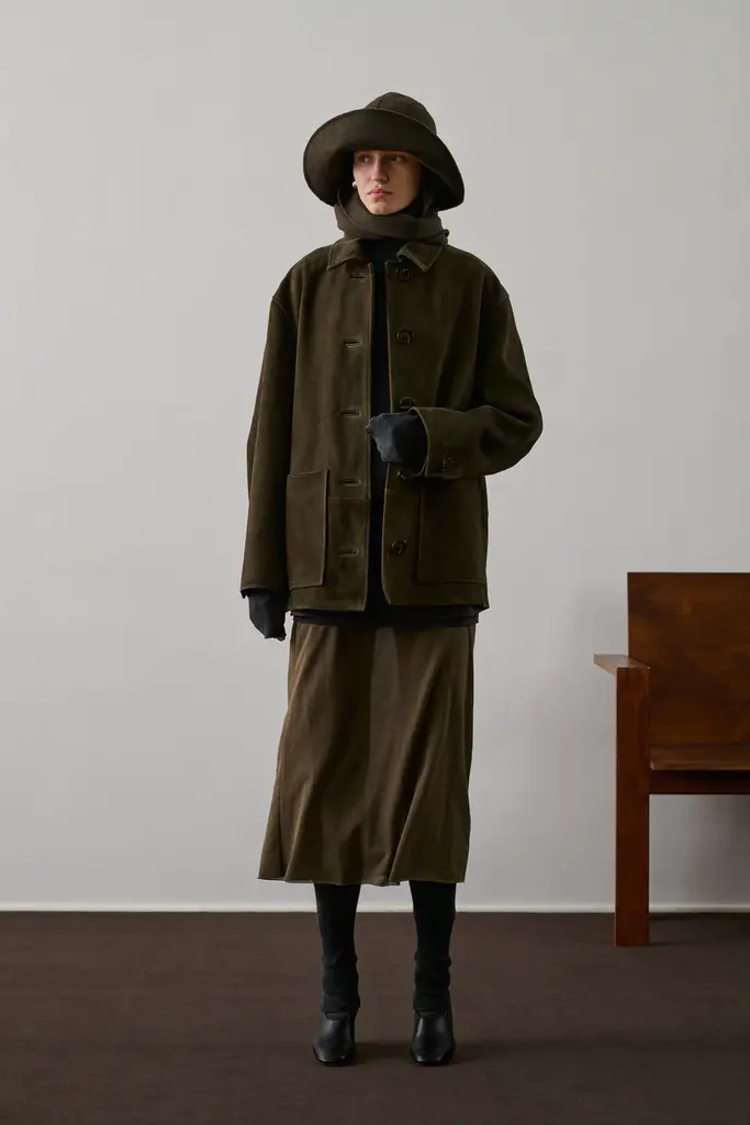 Soeur Vincenzo Jacket - Kaki Fonce