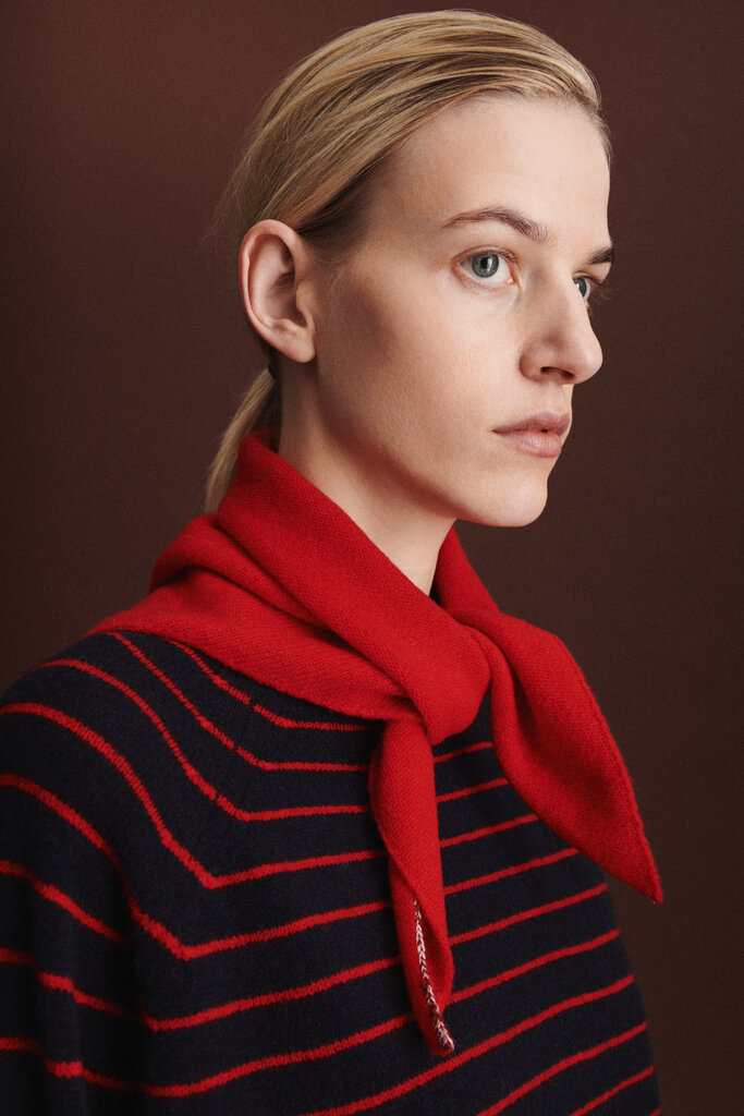 FUB Lambswool Bandana - Signal Red