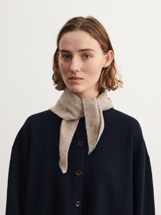 FUB Lambswool Bandana - Oat Melange