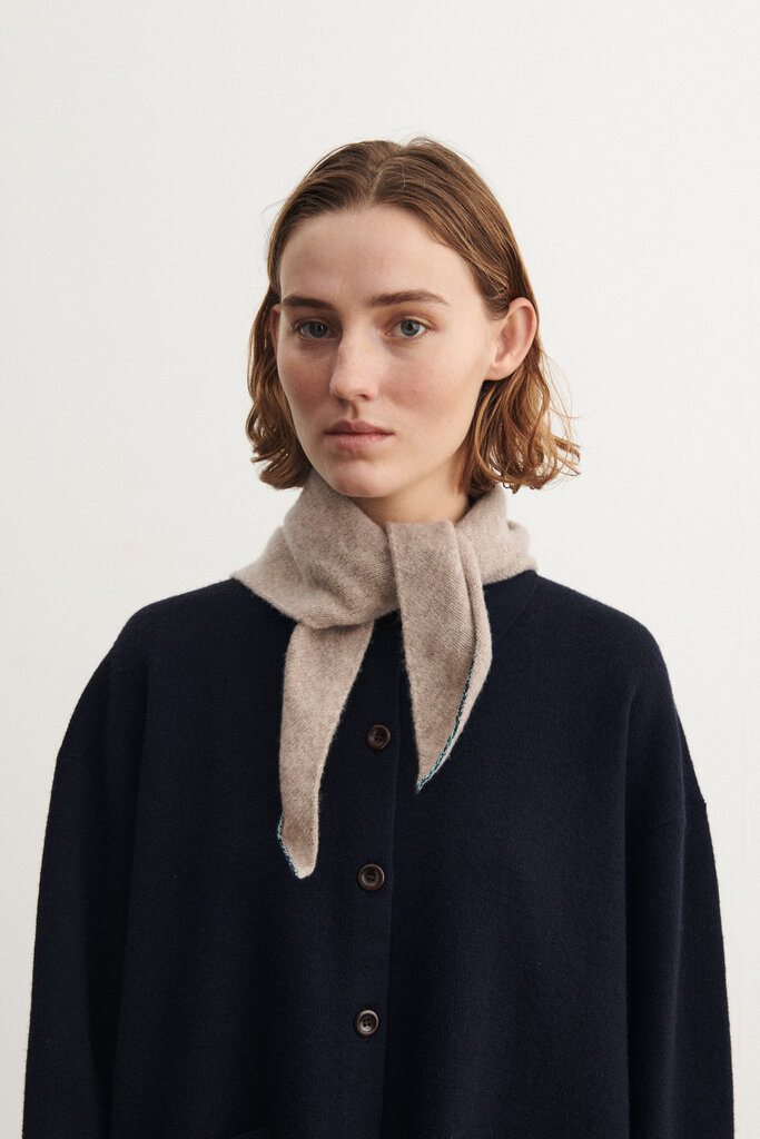 FUB Lambswool Bandana - Oat Melange