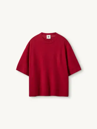 The Garment Como Oversized Tee - Red