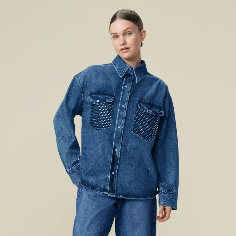 Lois Mia Shirt - Diamond Occlusions Stone