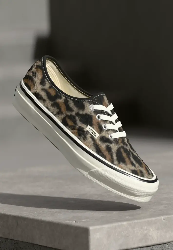 VANS LX Authentic Leopard - Black/Brown