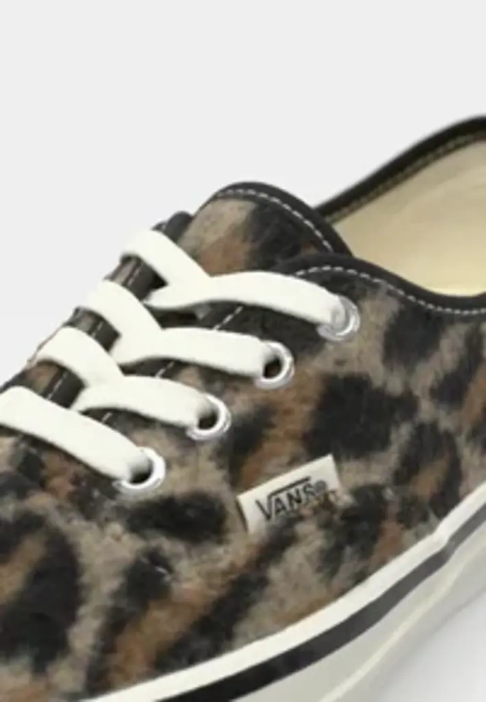 VANS LX Authentic Leopard - Black/Brown