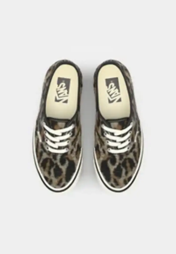 VANS LX Authentic Leopard - Black/Brown