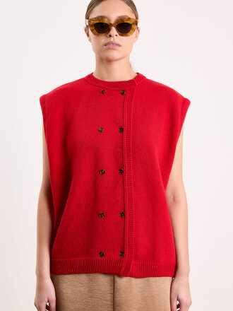 Studio Clique Max Cardigan - Red