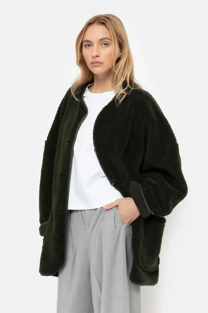Âme Antwerp Hannah Jacket - Dark Green