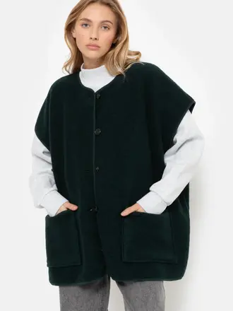 Âme Antwerp Ines Wooly Jacket - Dark Green