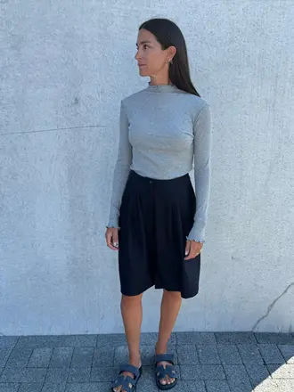 Âme Antwerp Malone Top - Grey