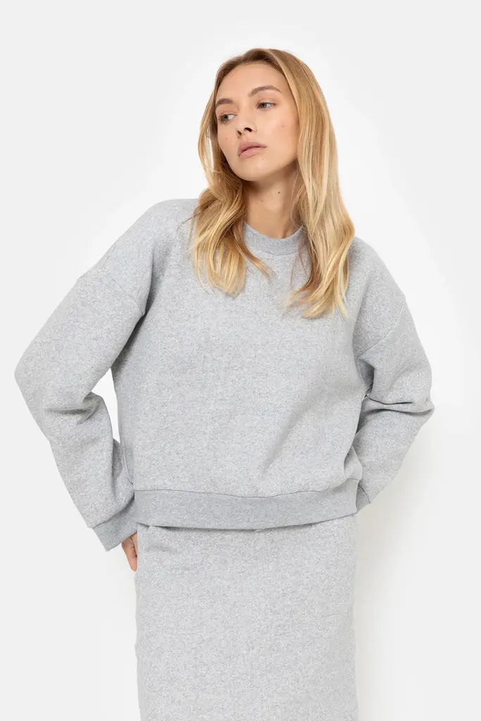 Âme Antwerp Mison Sweatshirt - Marled Grey