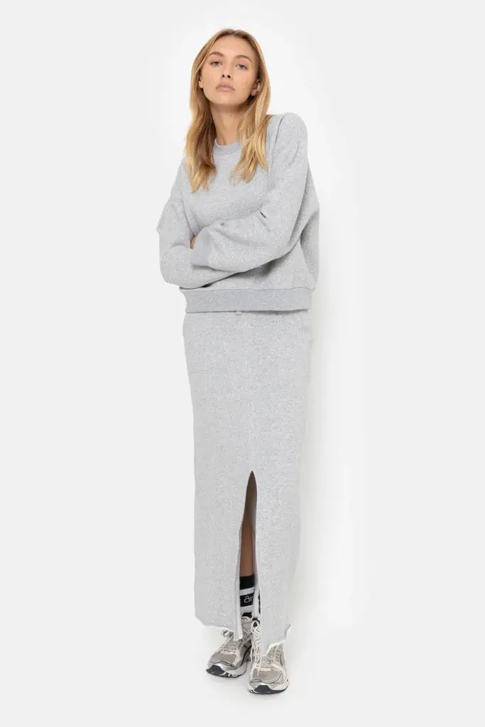 Âme Antwerp Memphis Skirt - Marled Grey